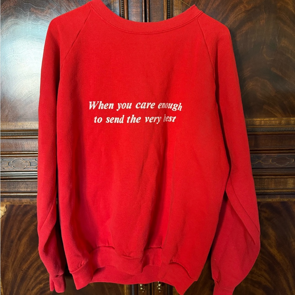 Hallmark Slogan Vintage Graphic Sweatshirt